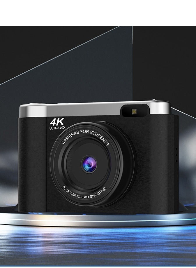 Generic 48MP Student Digital Camera with 4K CCD Digital Zoom, Portable Digital Camera with 180° Screen and Selfie Camera with Free 32GB SD Card and Card Reader  - Image 4