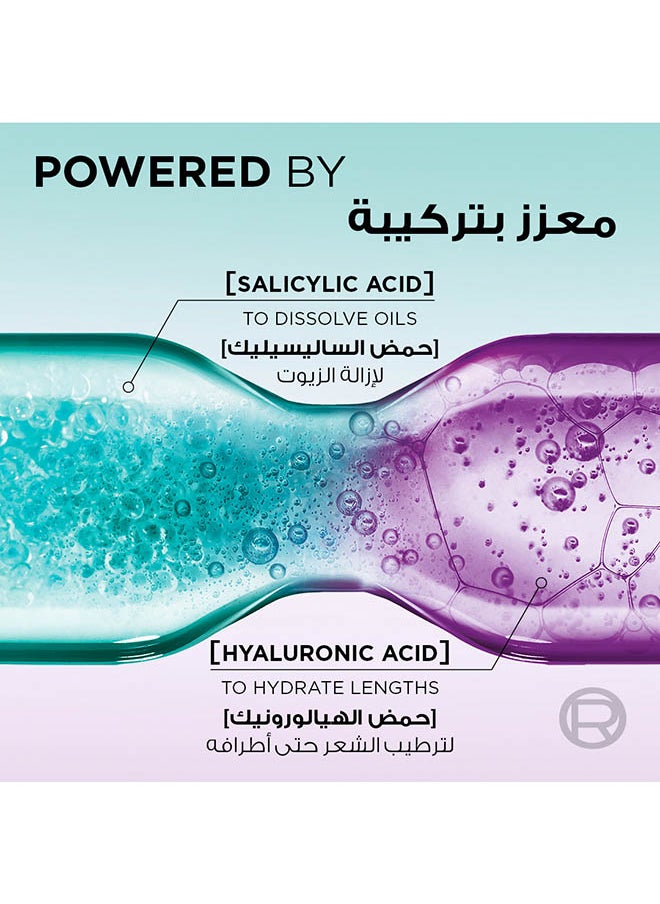 L'OREAL PARIS - Elvive Hyaluron Pure Shampoo 400ml x 2 - Image 1