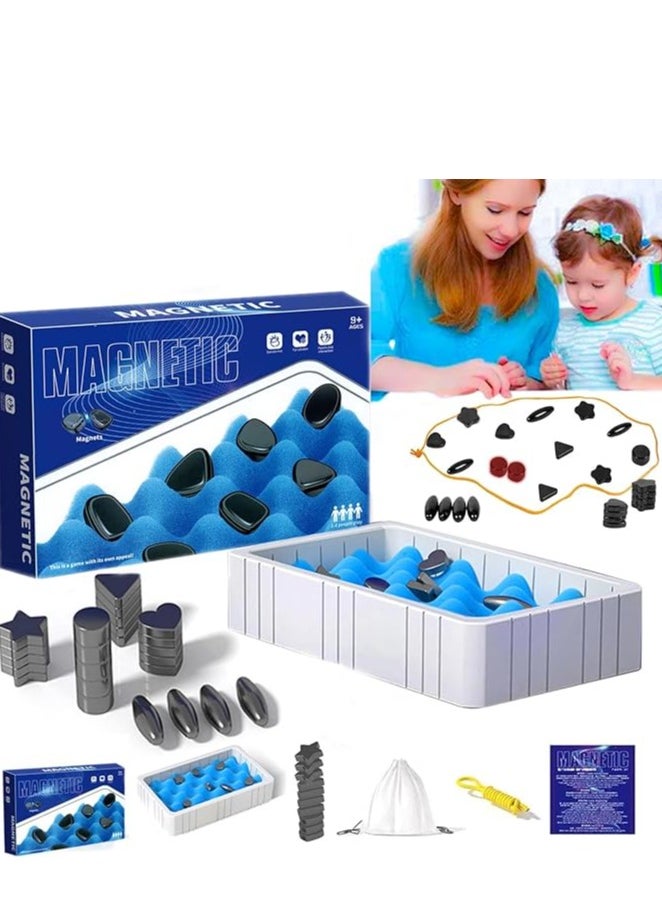 Showday-Magnetic Chess Game Set（20pcs), Portable Magnetic Battle Chess, Strategy Table Top Magnet Game for Kids Puzzle Thinking Fun Chess Board Family Games for Birthday (Star) - pzsku/Z3F4D41F3B5EDA25AE401Z/45/_/1730542809/7edb98a3-221a-4e71-aedb-b64d66d75c24