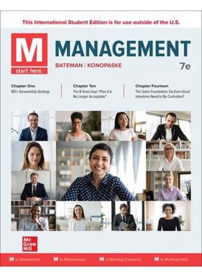 null - M: Management(7th Edition) Thomas Bateman and Robert Konopaske By Thomas S. Bateman ,Robert Konopaske - Image 1