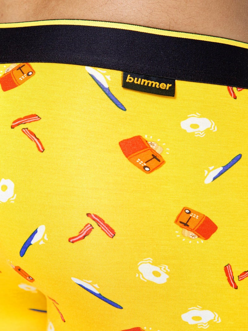 Bummer Printed Micro Modal Trunks Underwear for Men – Ultra Soft & Breathable, 3 Times Softer Than Cotton, Anti-Bacterial, Stretchable for Ultimate Comfort & Style, Pack of 1 (A Shark Tank Product) - Image 4