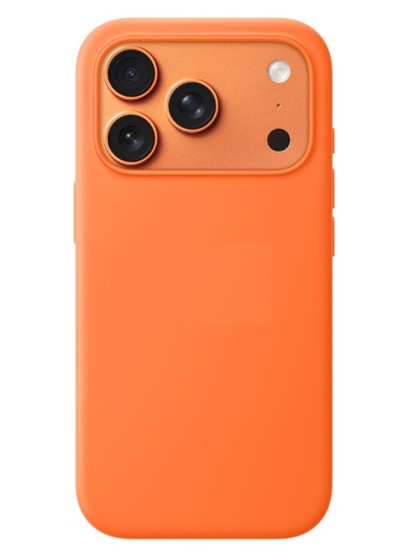 جومو ستور كفر سيليكون سائل لهاتف آيفون 17 برو ماكس (6.9 إنش) – متوافق مع MagSafe، ناعم الملمس، مقاوم للصدمات والخدوش، بطانة داخلية من الألياف الدقيقة – حماية شاملة - Image 1