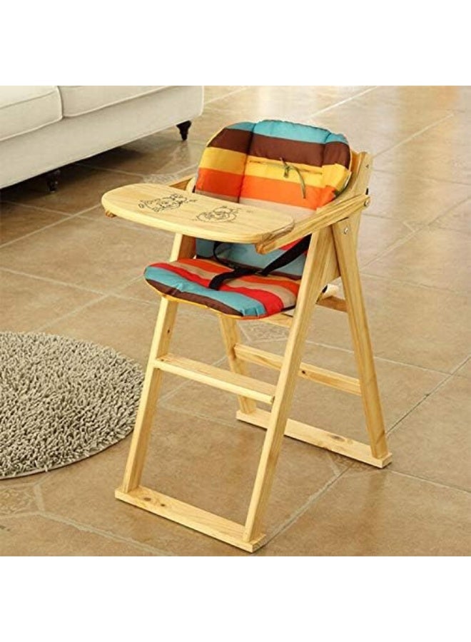 تو ورلد Baby Stroller/Car/High Chair Seat Cushion Liner Mat Pad Cover Protector Rainbow Striped Breathable Water Resistant - Image 5