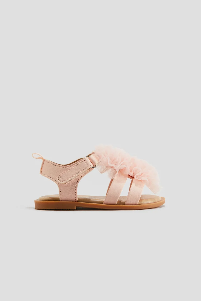 H&M Appliquéd sandals