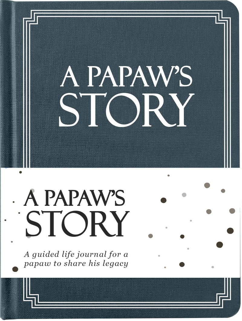 Coco & Lan Papaw's Life Story Journal (Hardcover): A Meaningful Keepsake for Papaw to Share His Journey and Memories, Book Includes 250+ Prompt, Sentimental Gift for Father's Day, Birthday & Christmas - Image 1