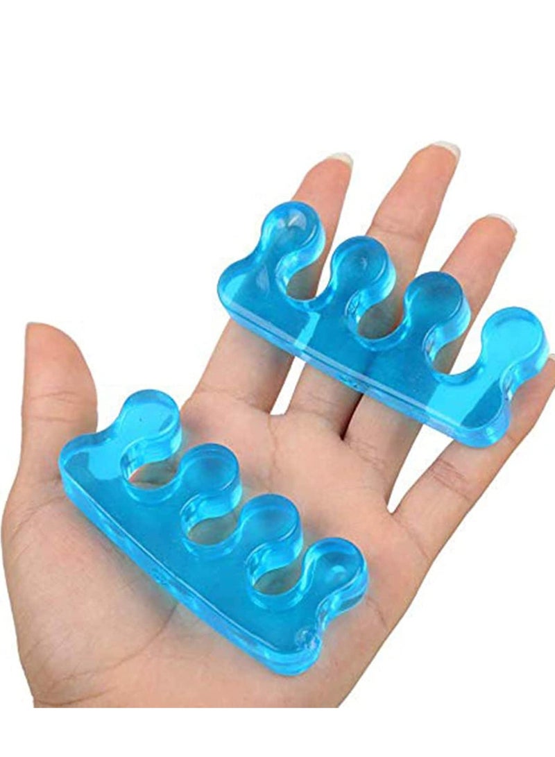 Premium Gel Toe Separators Spacers & Straighteners Bunion Correctors for Relaxing Relief Hammer Stretchers to Restore Toes to Their Original Shape for Men and Women - Image 1