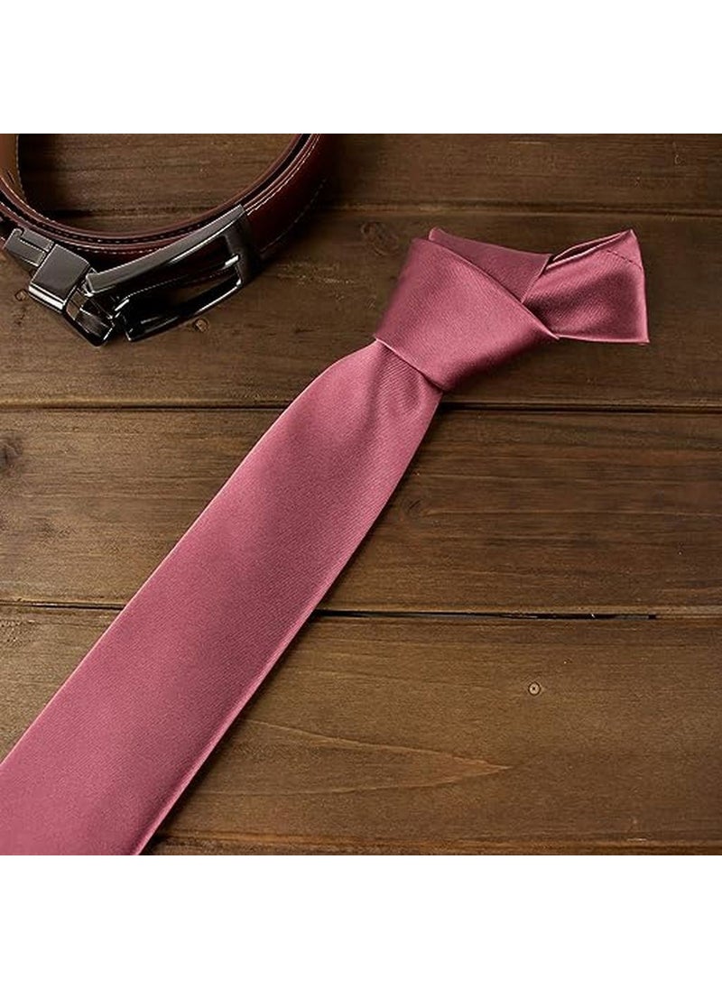 Trenderrs Men's Satin Tie and Handkerchief Set Men's Tie  - Image 1