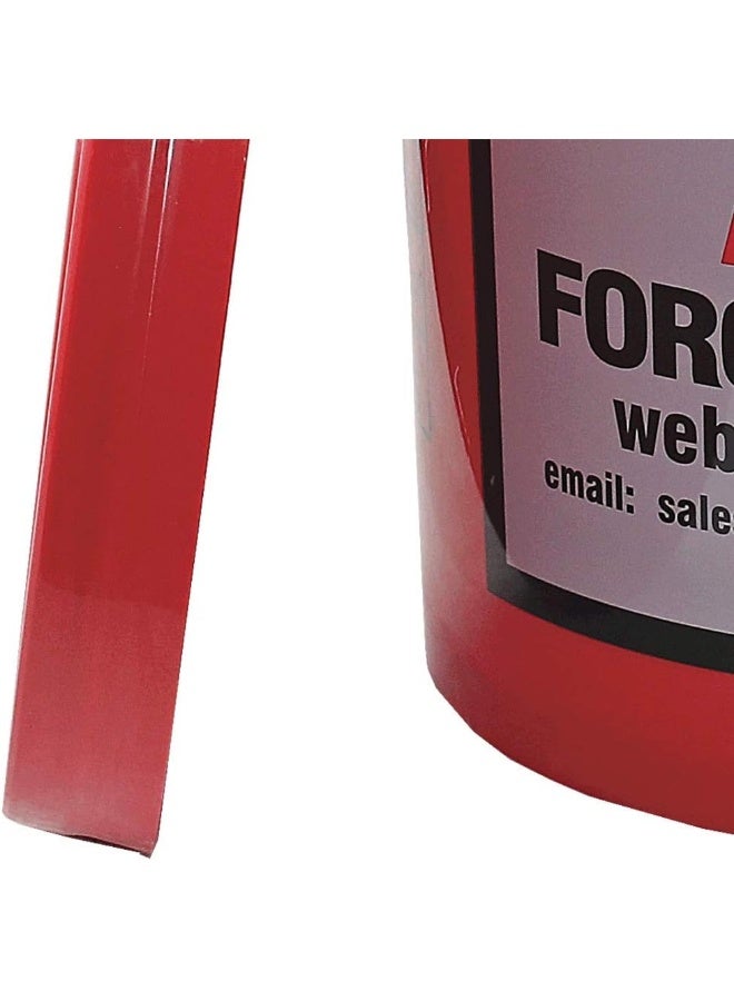 AFF Heavy Duty 5 Gallon Bucket with Lid, Red - Image 5