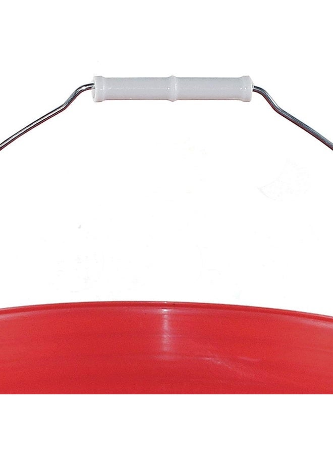 AFF Heavy Duty 5 Gallon Bucket with Lid, Red - Image 2