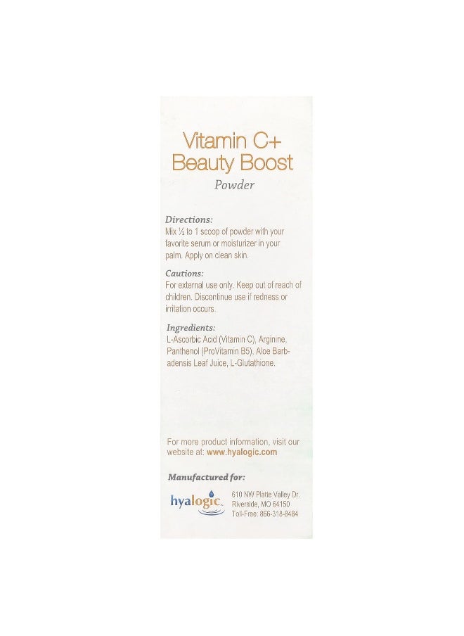 Hyalogic Hyalogic, Vitamin C + Beauty Boost Powder, Fragrance Free, 0.21 oz (6 g)  - Image 3
