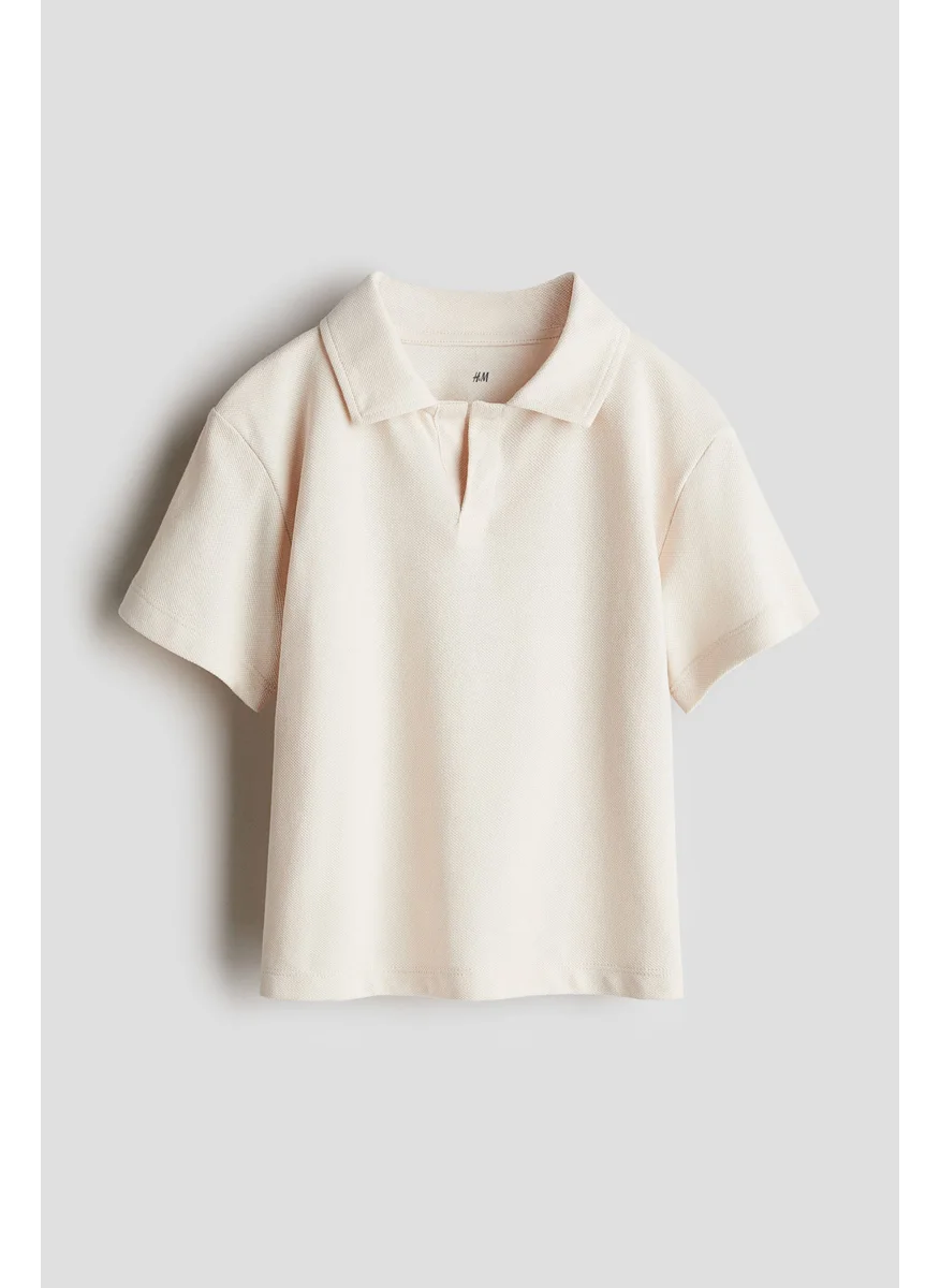 اتش اند ام Cotton Piqué Polo Shirt