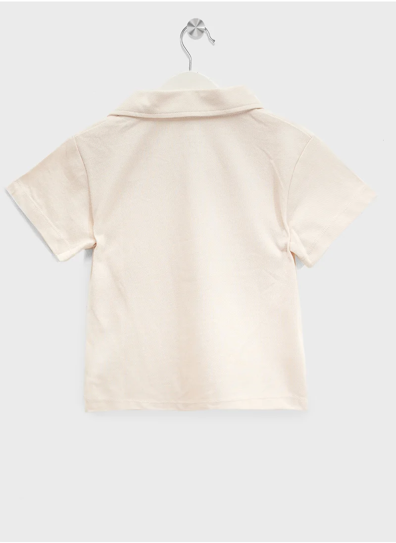 اتش اند ام Cotton Piqué Polo Shirt