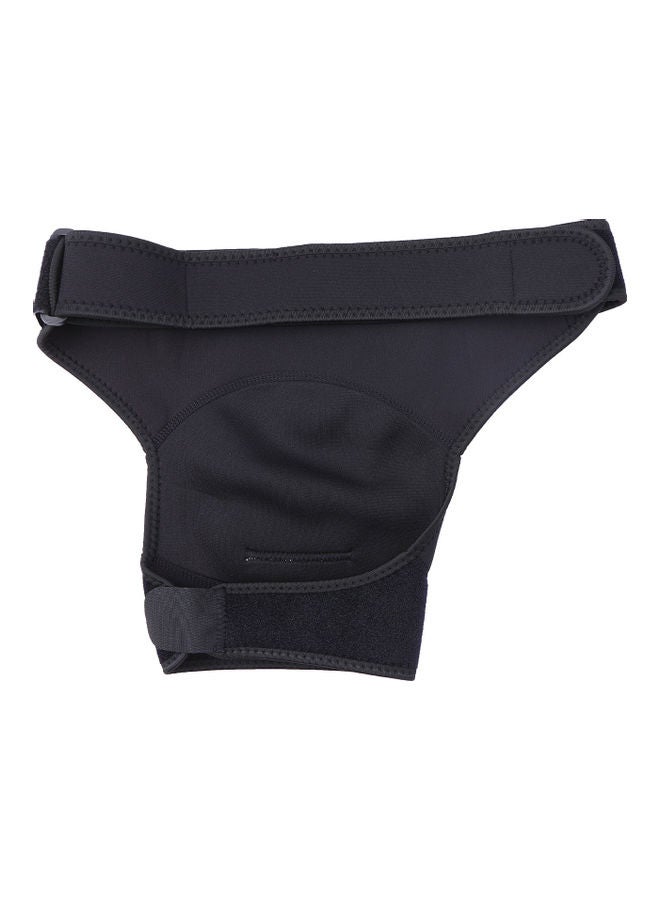 NIBEMINENT Adjustable Shoulder Brace for Men and Women Rotator Cuff Support Compression Sleeve with Pressure Pad Pain Relief AC Joint Dislocations Right Black - Image 5