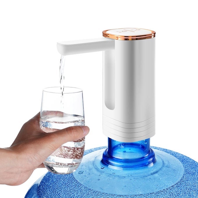 KTS AUTOMATIC WIRELESS WATER CAN DISPENSERWITH FOLDING DESIGN FOR HYGIENE HAZARDS