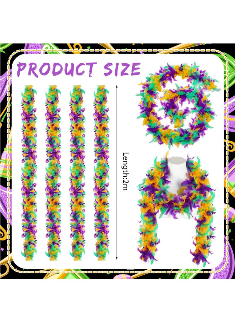 SYOSI - SYOSI Peacock Feather Fascinator Decorative Feather Headpiece Feather Boa Crown Headdress Headband for Party Dress - Image 1
