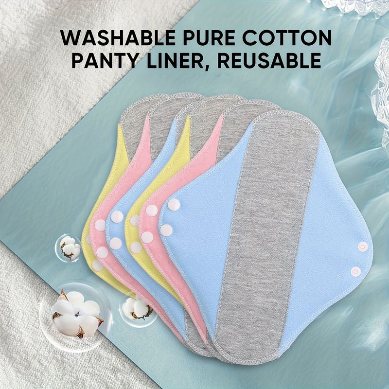 Washable Large Care Pads 6pcs Soft Skin Friendly Comfortable For Women Elderly Day Night Use - Image 5