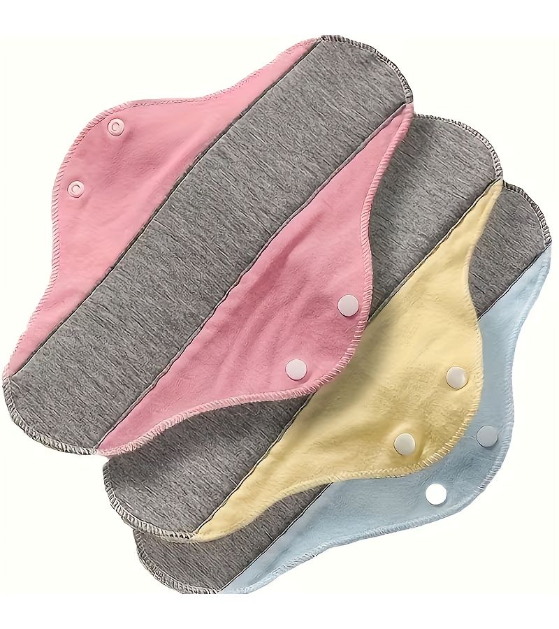 Washable Large Care Pads 6pcs Soft Skin Friendly Comfortable For Women Elderly Day Night Use - Image 3