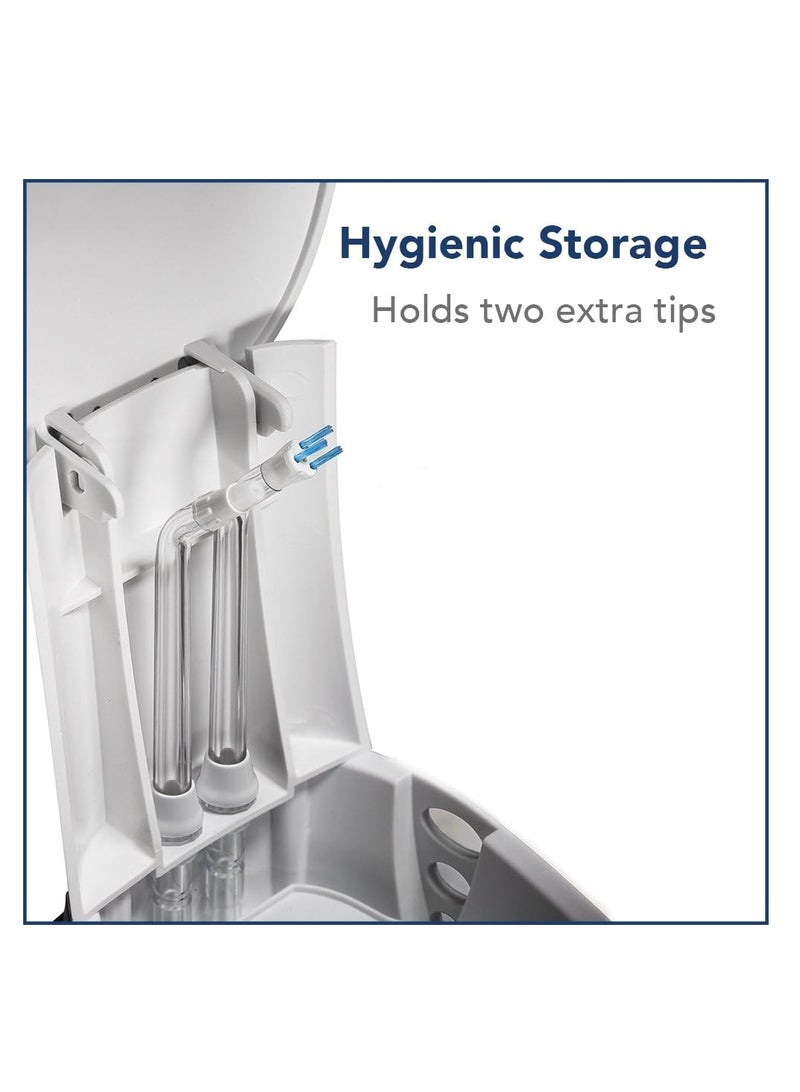 واتربيك جهاز خيط مائي وتربيك الترا بروفيشنال لتنظيف الاسنان من وتربيك - الخيط المائي ووتربيك الترا بروفيشنال  دبليو بي 660 - ام اي الأقوى لتنظيف الأسنان بعمق، خيط مائي متطور لإزالة بقايا الطعام والعناية بصحة اللثة - Image 5