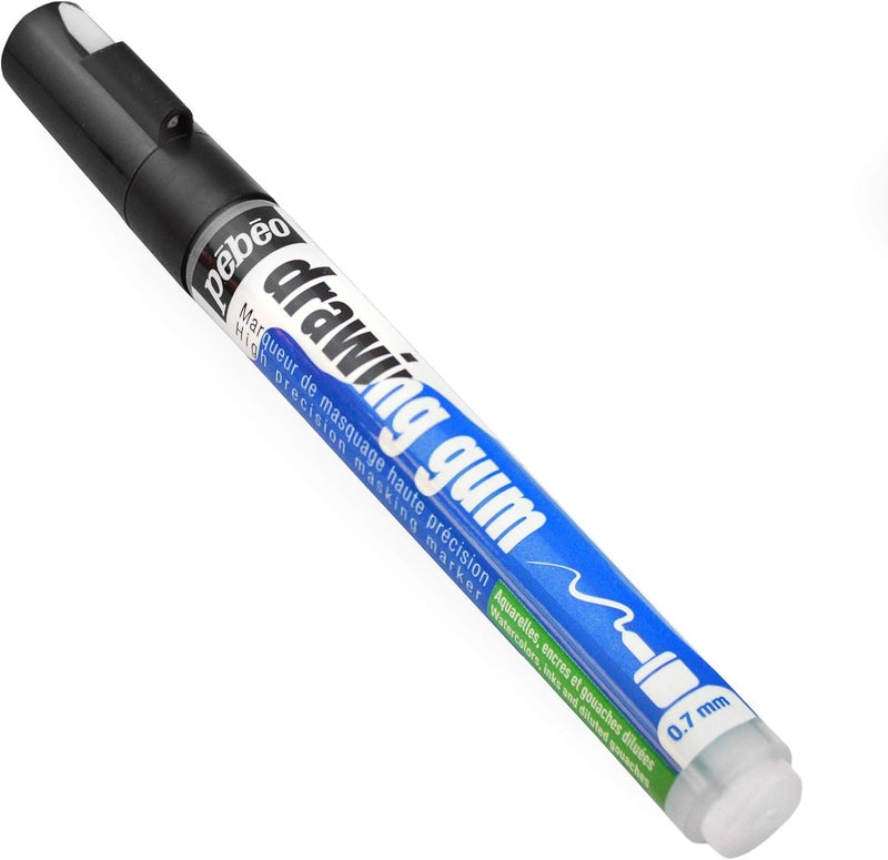 Pebeo قلم جوم للرسم - رأس 0.7 مم - يتضمن استبدال الرأس - قلم واحد - Image 3