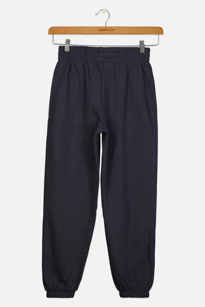 PUMA Kids Girl Sportswear Fit Outdoors Sweatpants, Grey - Image 3