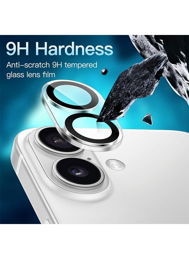 SUNDAREE 3 Pack Camera Lens Protector Compatible for iPhone 16/16 Plus Tempered Glass, Maintains Original Clarity Ultra HD Clear Shatterproof Antiscratch Case Friendly Easy to Install  - Image 5