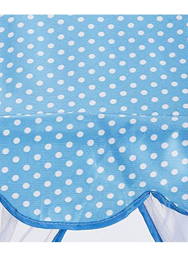 Webby Kids Indoor and Outdoor Castle Play Tent with 10 Balls (Blue) - Image 5