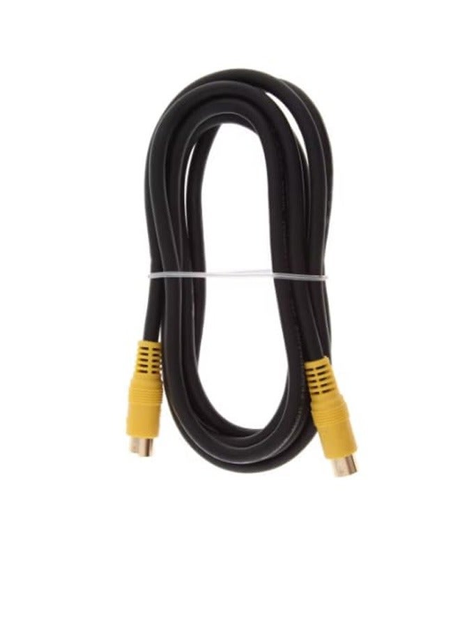 Taimi 4-Pin S-Video Male to Male Cable Adapter for TV and AV Equipment  - Image 2