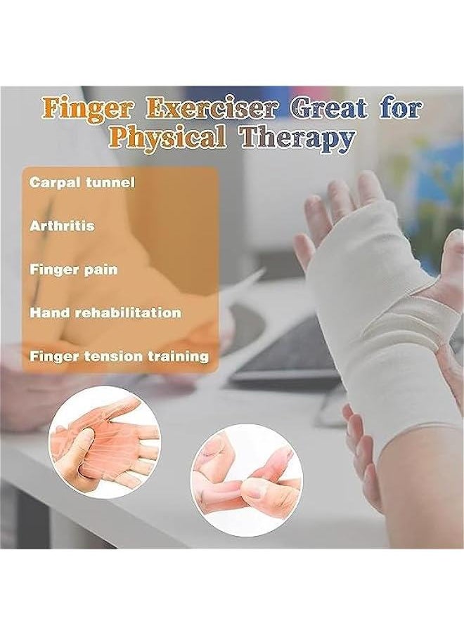 HOOKOR Grip Strength Trainer,Gripster,Finger Strengthener，Hand Grip Strengthener,Hand Exercisers for Strength,Finger Exerciser & Hand Strengthener,forearm strengthener  - Image 4