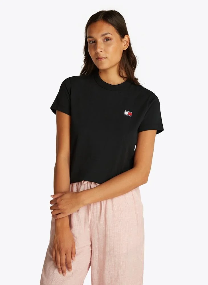 TOMMY JEANS Crew Neck Logo T-Shirt