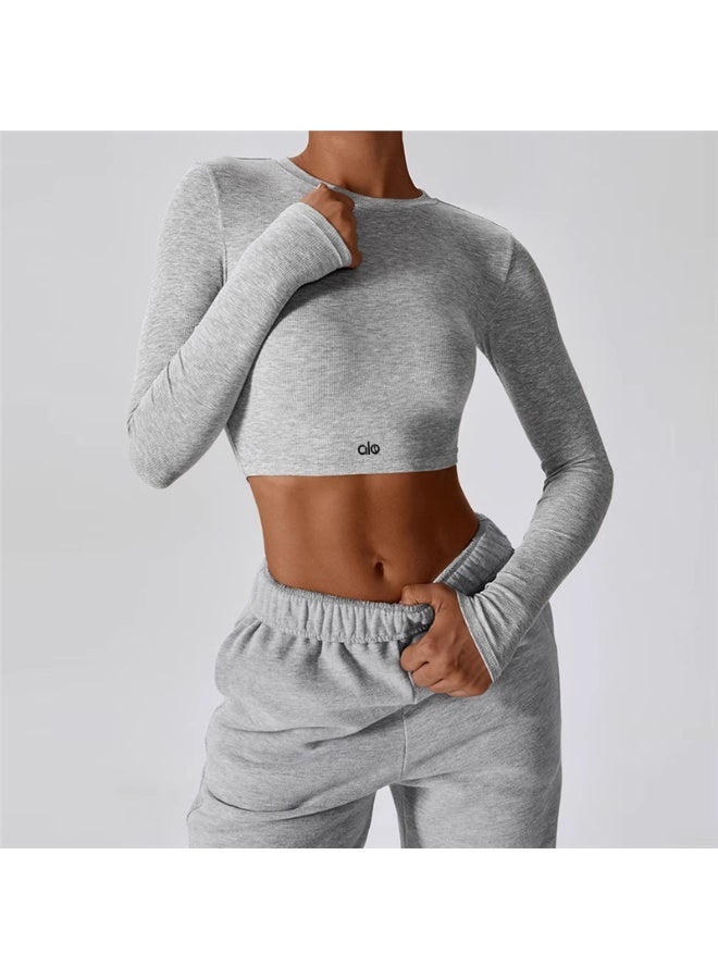 alo North America ALO YOGA Long Sleeve Crop Top for Yoga 