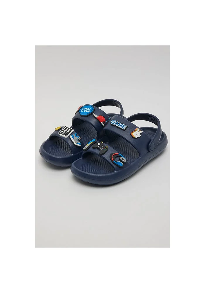 أر أند بي Charm Detail Slingback Sandals