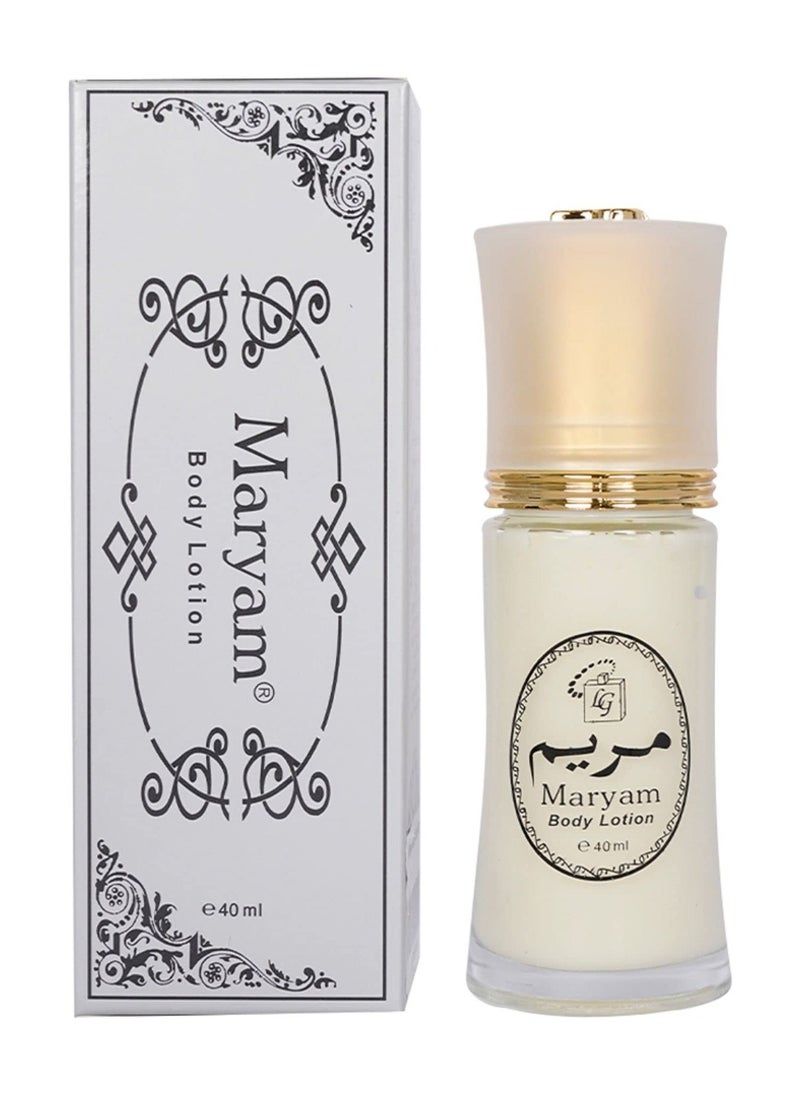 MARYAM - ASWAD Miraj Perfumed Lotion 40ml + Maryam Long-Lasting Body Lotion 40ml Combo Set - Image 1