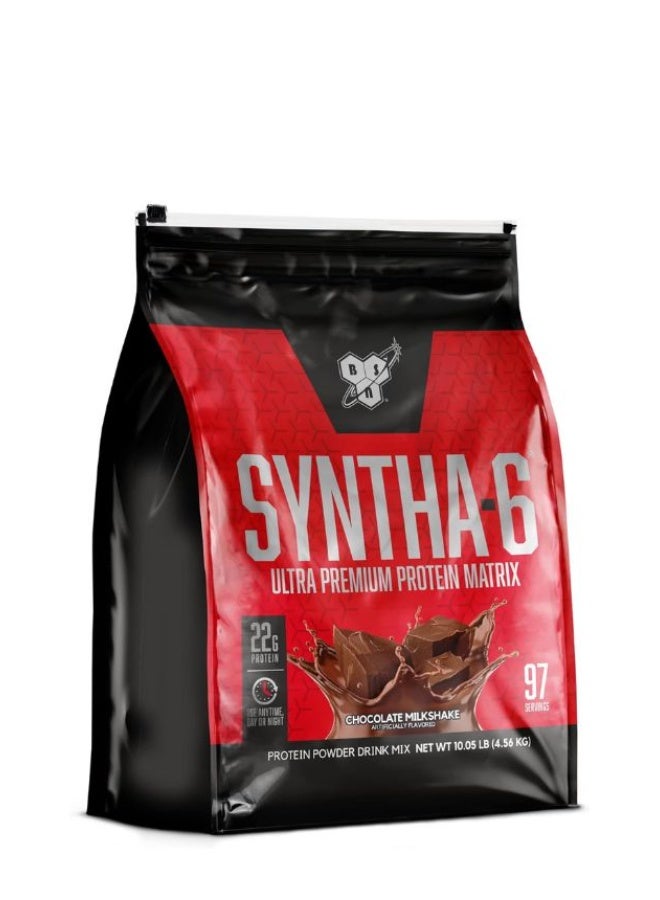 BSN SYNTHA-6 Whey Protein Powder, Chocolate 10lb