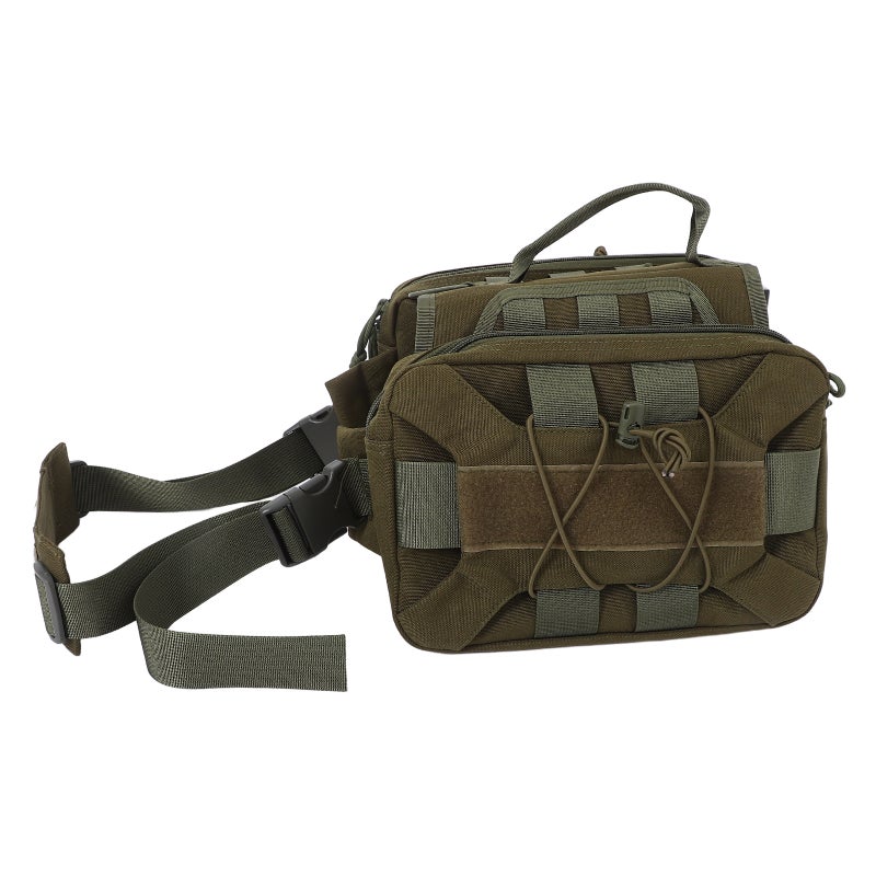 Large Dog Saddle Bag With Side Pockets – Adjustable Dog Backpack For Hiking And Travel - Nylon Pet Zipper Backpack With Quick Release Buckle For 20-55kg - Image 1