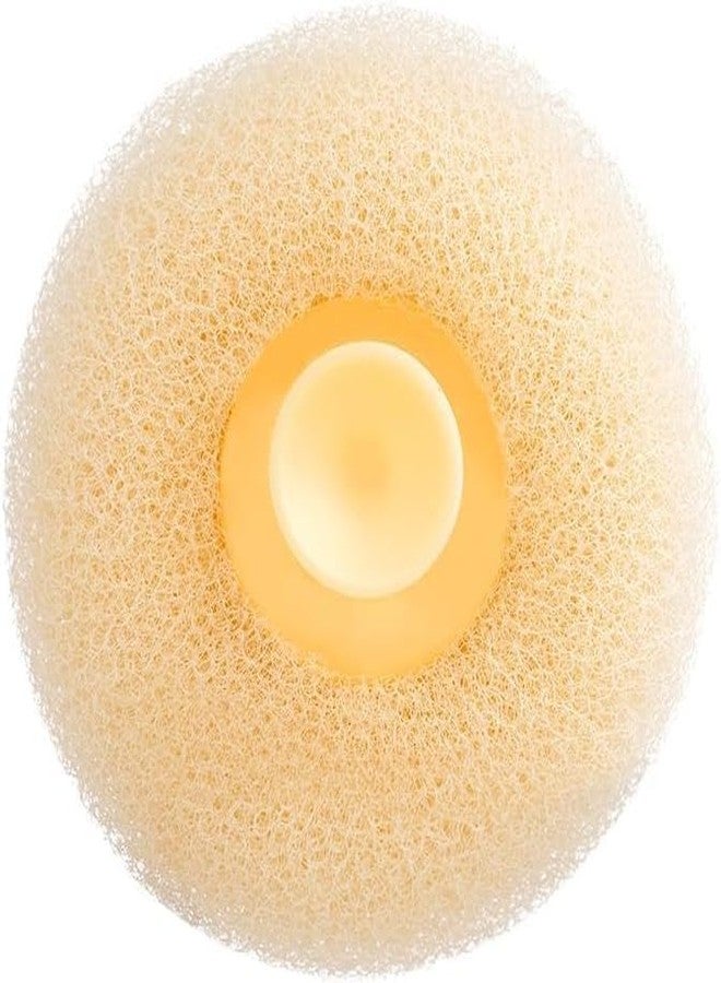 GNOLY إسفنجة استحمام على شكل زهرة من GNOLY مزودة بكوب شفط، منظف عميق ومقشر للجسم، إسفنجة تدليك ناعمة للجسم للاستحمام، كرات إسفنجية للاستحمام مزودة بكوب شفط (قطعة واحدة) - Image 1