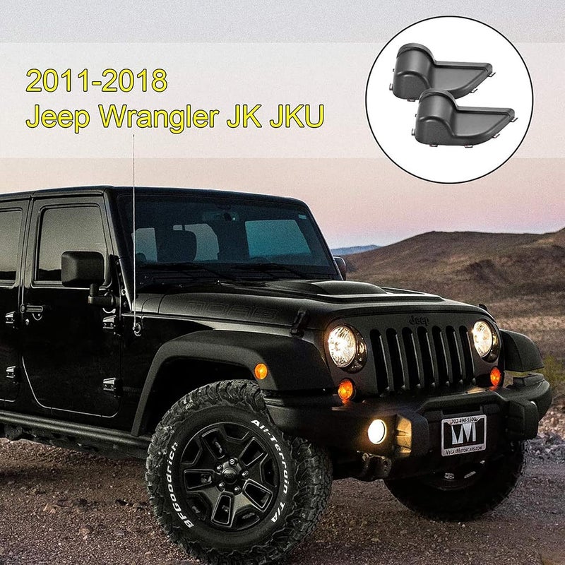 CALBEAU Front Door Side Insert Storage Pocket Box, 2PCS for JK, Net Replacement for 2011-2018 Wrangler JK JKU Accessories Practical build - Image 5