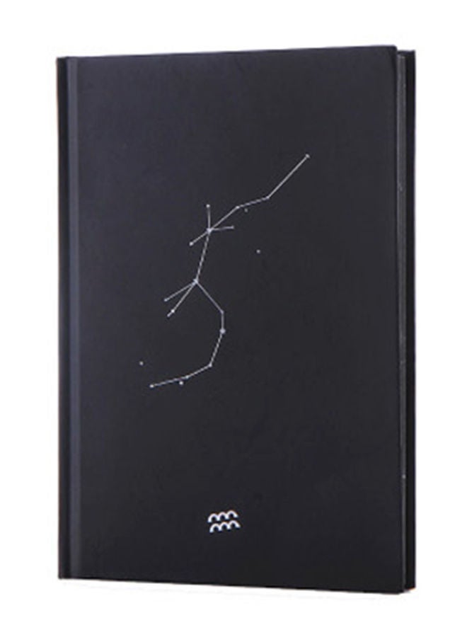 NIBEMINENT Twelve Constellations Student Notebook Black