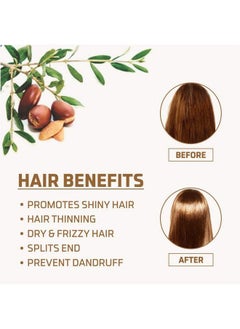 Nuerma Science Moroccan Argan Oil For Skin And Hair 200Ml  - Image 3