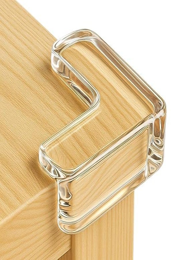 Qitzhaa prime Silicon Corner Protector for Sharp Edges - Baby Proofing Edge Guards for Tables, and Furniture. Corner Protector for Baby Safety, Designed to Protect Little Ones (Transparent, Pack of 12) - Image 1