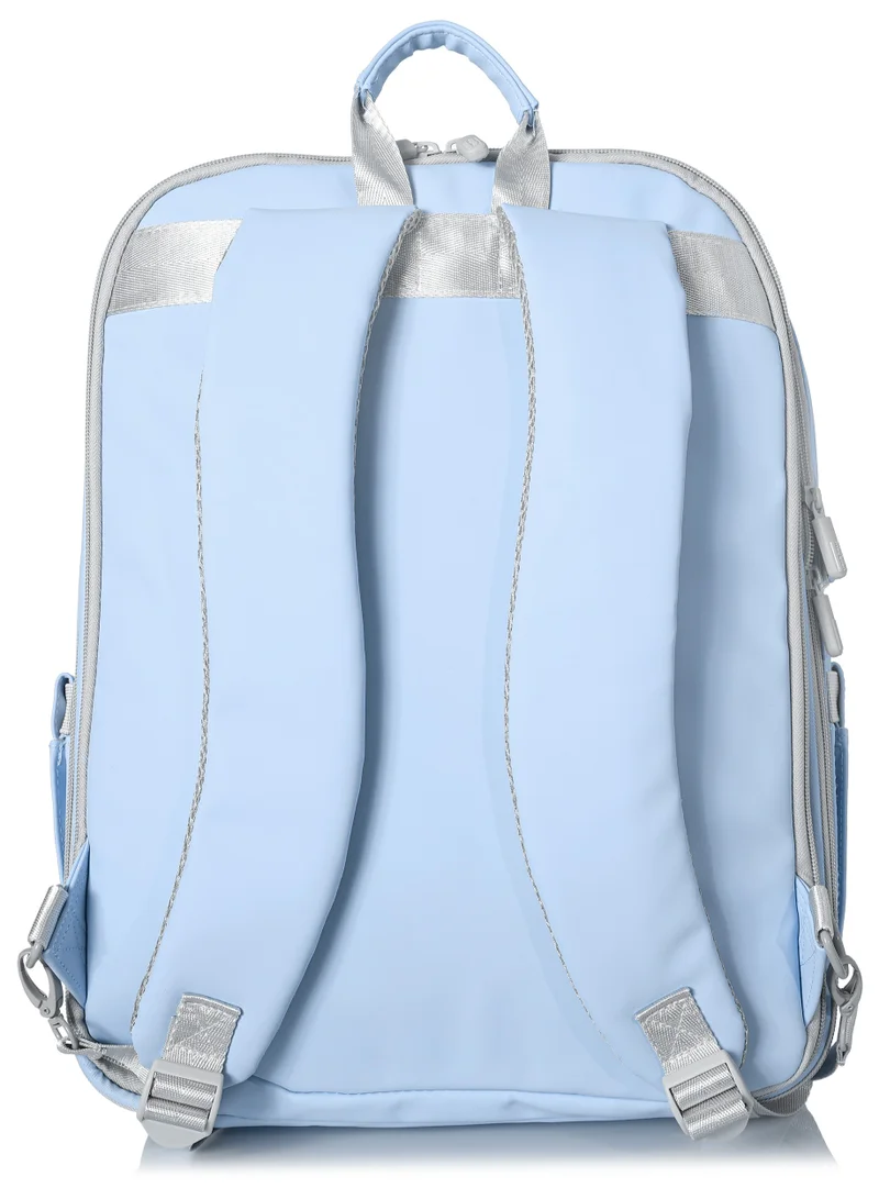 MAGELLAN Mommy One Step Collection Outdoor Portable Baby Bed Backpack 15 Inch From Magellan 239MA500-Blue