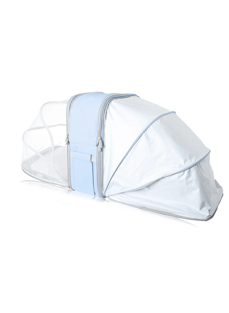 MAGELLAN Mommy One Step Collection Outdoor Portable Baby Bed Backpack 15 Inch From Magellan 239MA500-Blue