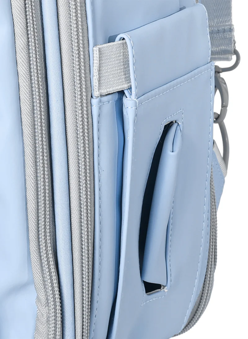 MAGELLAN Mommy One Step Collection Outdoor Portable Baby Bed Backpack 15 Inch From Magellan 239MA500-Blue