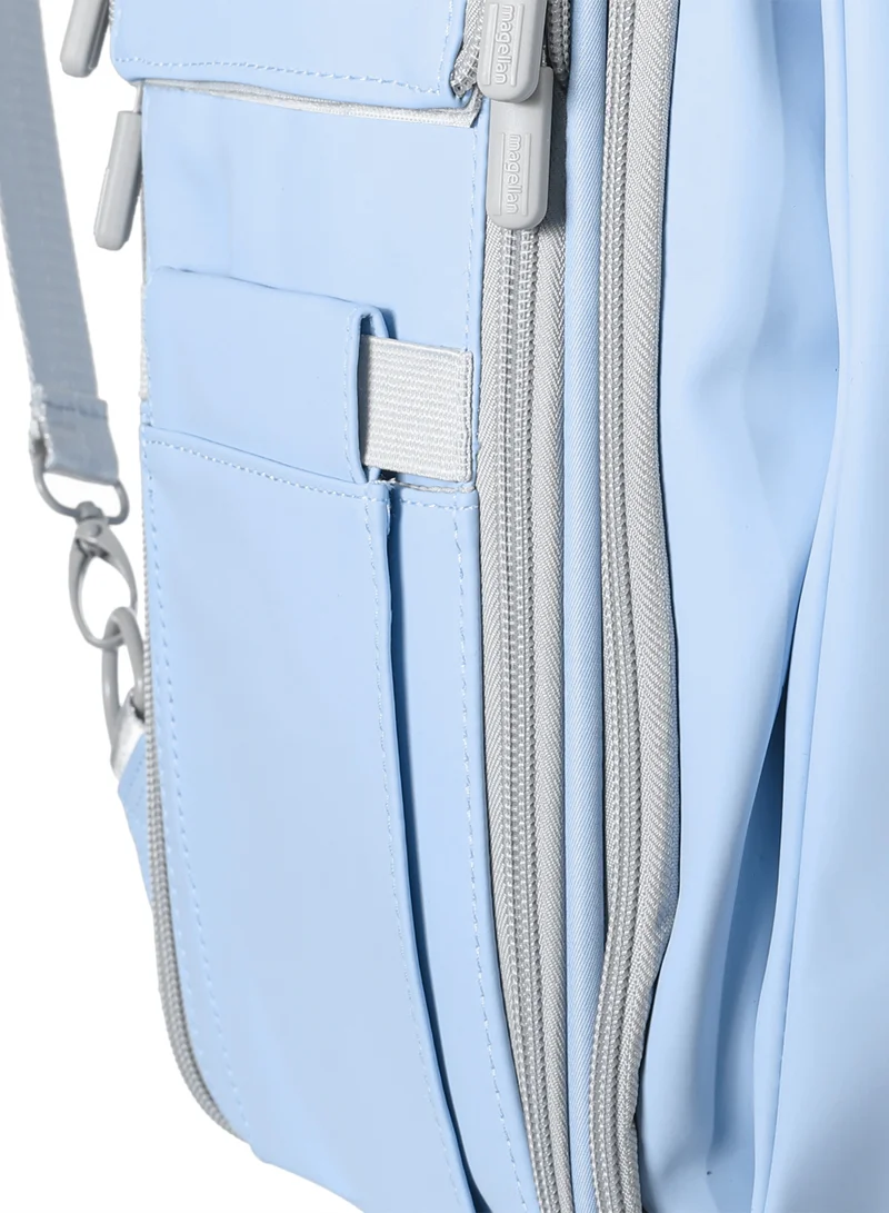 MAGELLAN Mommy One Step Collection Outdoor Portable Baby Bed Backpack 15 Inch From Magellan 239MA500-Blue