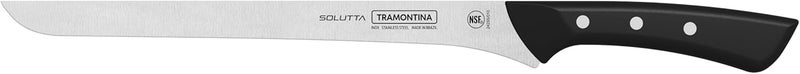 Tramontina SOLUTTA Ham Knife, 15 cm - Stainless Steel Blade with Ergonomic Handle - Image 1