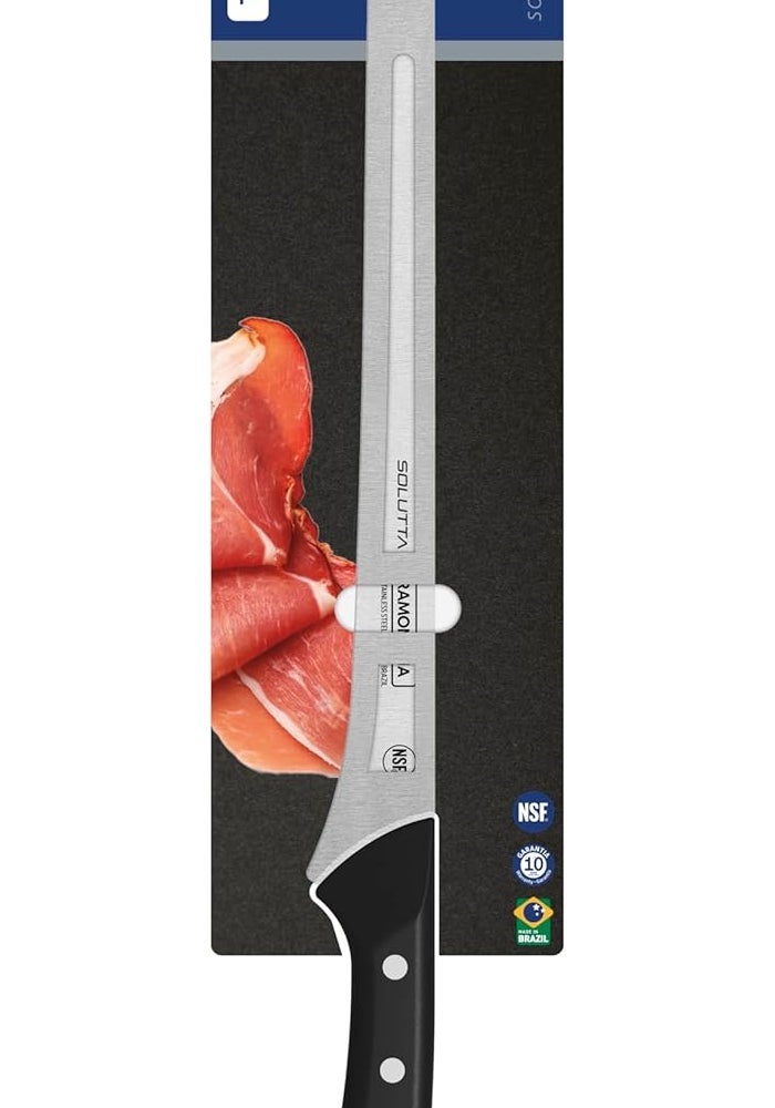 Tramontina SOLUTTA Ham Knife, 15 cm - Stainless Steel Blade with Ergonomic Handle - Image 2