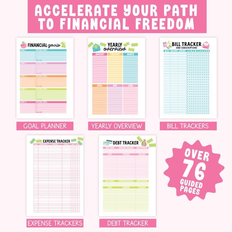 Hadley Designs 2026 Budget Planner and Monthly Bill Organizer - Budget Book and Financial Planner, Monthly Budgeting Planners and Tracker, Bill Planners and Expense Tracker Notebook for Budgets Binder - Image 3