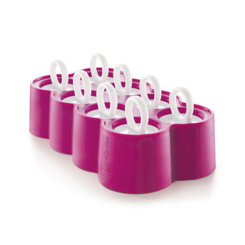 ZOKU Ring Pop Molds - 8 Silicone Popsicle Molds with Reusable Ring Sticks, Makes Gem, Jewel and Heart-Shaped Ice Pops, Easy-Release, BPA-Free - Image 3