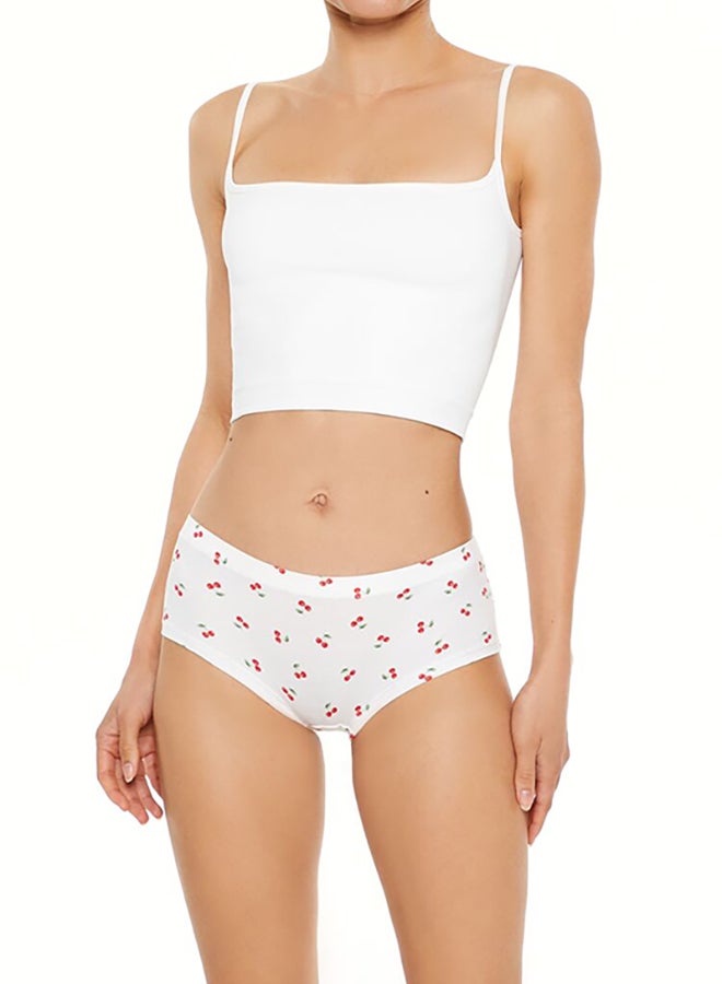 FOREVER 21 Cherry Print Shortie Panties - Image 3