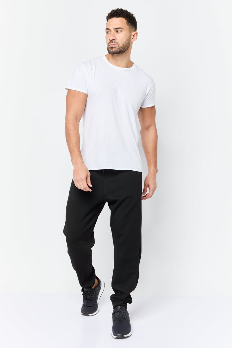 MOTION Men Sportswear Fit Outdoor Sweatpants, Black - Image 4