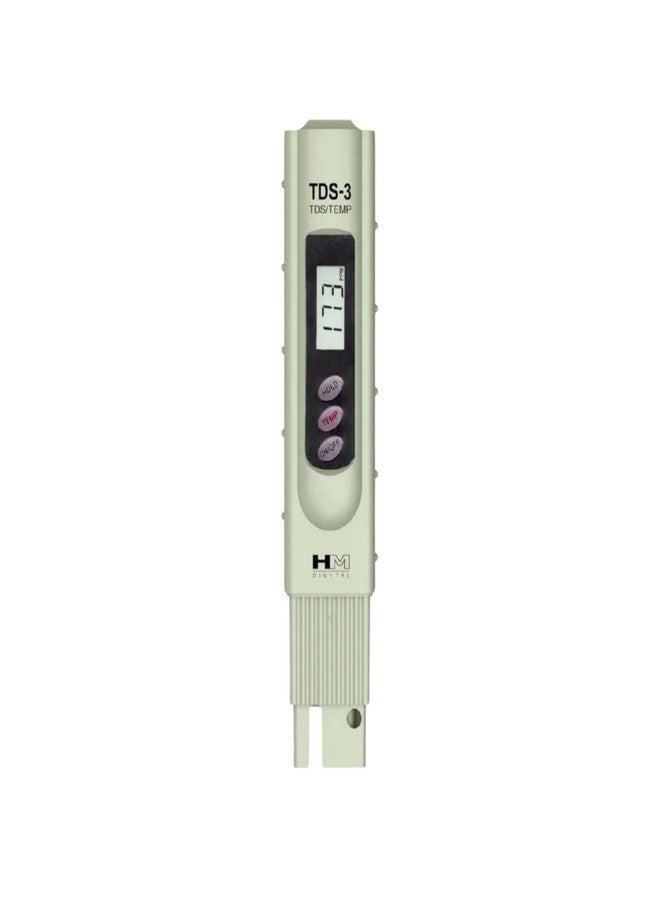 HM Digital TDS-3 Handheld TDS Meter with Carrying Case - Image 1